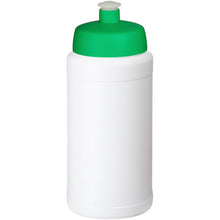 Load image into Gallery viewer, Baseline 500 ml recycled sport bottle — White / Green