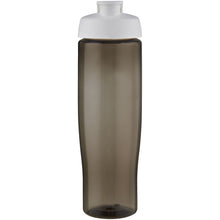 Load image into Gallery viewer, H2O Active® Eco Tempo 700 ml flip lid sport bottle — White / Charcoal (front)