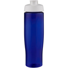 Load image into Gallery viewer, H2O Active® Eco Tempo 700 ml flip lid sport bottle — White / Blue (front)