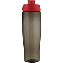 Load image into Gallery viewer, H2O Active® Eco Tempo 700 ml flip lid sport bottle — Red / Charcoal (front)