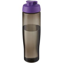Load image into Gallery viewer, H2O Active® Eco Tempo 700 ml flip lid sport bottle — Purple / Charcoal