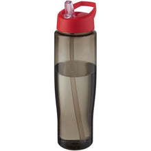 Load image into Gallery viewer, H2O Active® Eco Tempo 700 ml spout lid sport bottle — Red / Charcoal
