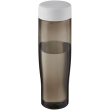 Load image into Gallery viewer, H2O Active® Eco Tempo 700 ml screw cap water bottle — White / Charcoal
