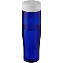 Load image into Gallery viewer, H2O Active® Eco Tempo 700 ml screw cap water bottle — White / Blue