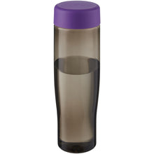 Load image into Gallery viewer, H2O Active® Eco Tempo 700 ml screw cap water bottle — Purple / Charcoal
