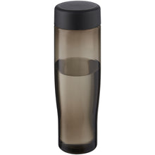 Load image into Gallery viewer, H2O Active® Eco Tempo 700 ml screw cap water bottle — Black / Charcoal