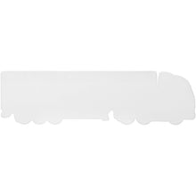 Load image into Gallery viewer, Tait 15 cm lorry-shaped recycled plastic ruler — White (back)