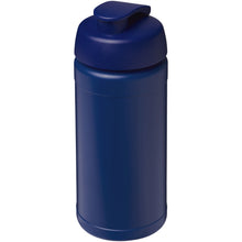 Load image into Gallery viewer, Baseline 500 ml recycled sport bottle with flip lid — Blue / Blue
