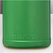 Load image into Gallery viewer, Baseline 500 ml recycled sport bottle with flip lid — Green / Green (back)