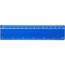 Load image into Gallery viewer, Refari 15 cm recycled plastic ruler — Blue (front)
