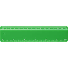 Load image into Gallery viewer, Refari 15 cm recycled plastic ruler — Green (front)