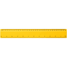 Load image into Gallery viewer, Refari 30 cm recycled plastic ruler — Yellow (front)