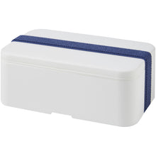 Load image into Gallery viewer, MIYO 700 ml single layer lunch box  — White / Blue