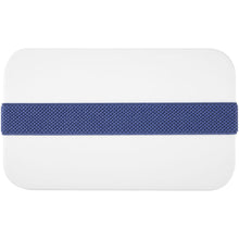 Load image into Gallery viewer, MIYO 700 ml single layer lunch box  — White / Blue (detail 2)