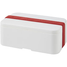 Load image into Gallery viewer, MIYO 700 ml single layer lunch box  — White / Red