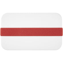 Load image into Gallery viewer, MIYO 700 ml single layer lunch box  — White / Red (detail 2)