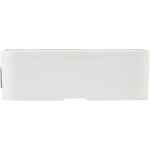 Load image into Gallery viewer, MIYO 700 ml single layer lunch box  — White / Black (front)