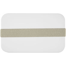 Load image into Gallery viewer, MIYO 700 ml single layer lunch box  — White / Pebble grey (detail 2)