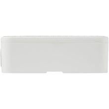 Load image into Gallery viewer, MIYO 700 ml single layer lunch box  — White / Pebble grey (front)