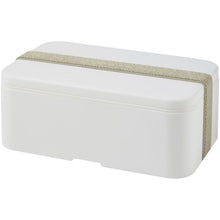 Load image into Gallery viewer, MIYO 700 ml single layer lunch box  — White / Pebble grey