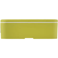 Load image into Gallery viewer, MIYO 700 ml single layer lunch box  — Lime / White (front)