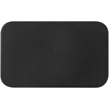 Load image into Gallery viewer, MIYO 700 ml single layer lunch box  — Black / Black (detail)
