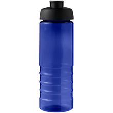Load image into Gallery viewer, H2O Active® Eco Treble 750 ml flip lid sport bottle — Blue / Black (front)