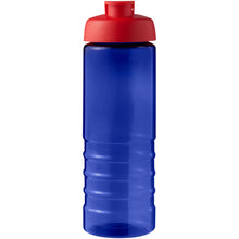 Load image into Gallery viewer, H2O Active® Eco Treble 750 ml flip lid sport bottle — Blue / Red (front)