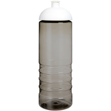 Load image into Gallery viewer, H2O Active® Eco Treble 750 ml dome lid sport bottle  — Charcoal / White (front)