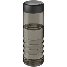 Load image into Gallery viewer, H2O Active® Eco Treble 750 ml screw cap water bottle  — Charcoal / Black