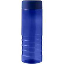 Load image into Gallery viewer, H2O Active® Eco Treble 750 ml screw cap water bottle  — Blue / Blue (front)