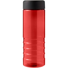 Load image into Gallery viewer, H2O Active® Eco Treble 750 ml screw cap water bottle  — Red / Black (front)