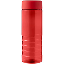 Load image into Gallery viewer, H2O Active® Eco Treble 750 ml screw cap water bottle  — Red / Red (front)