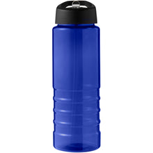Load image into Gallery viewer, H2O Active® Eco Treble 750 ml spout lid sport bottle  — Blue / Black (front)