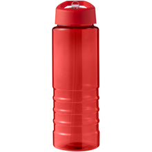 Load image into Gallery viewer, H2O Active® Eco Treble 750 ml spout lid sport bottle  — Red / Red (front)