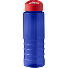 Load image into Gallery viewer, H2O Active® Eco Treble 750 ml spout lid sport bottle  — Blue / Red (front)