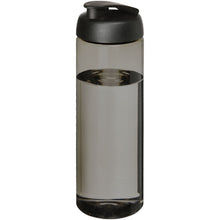 Load image into Gallery viewer, H2O Active® Eco POP Vibe 850 ml flip lid sport bottle — Charcoal / Black