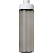 Load image into Gallery viewer, H2O Active® Eco POP Vibe 850 ml flip lid sport bottle — Charcoal / White (front)