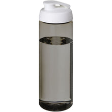 Load image into Gallery viewer, H2O Active® Eco POP Vibe 850 ml flip lid sport bottle — Charcoal / White