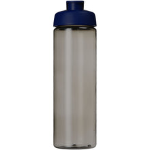 Load image into Gallery viewer, H2O Active® Eco POP Vibe 850 ml flip lid sport bottle — Charcoal / Blue (front)