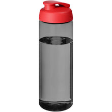 Load image into Gallery viewer, H2O Active® Eco POP Vibe 850 ml flip lid sport bottle — Charcoal / Red