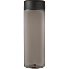 Load image into Gallery viewer, H2O Active® Eco Vibe 850 ml screw cap water bottle  — Charcoal / Black (front)