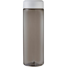 Load image into Gallery viewer, H2O Active® Eco Vibe 850 ml screw cap water bottle  — Charcoal / White (front)