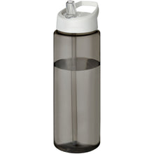Load image into Gallery viewer, H2O Active® Eco Vibe 850 ml spout lid sport bottle  — Charcoal / White
