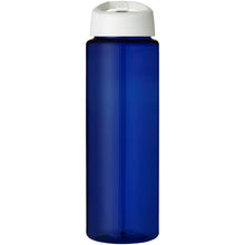 Load image into Gallery viewer, H2O Active® Eco Vibe 850 ml spout lid sport bottle  — Blue / White (front)