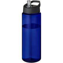 Load image into Gallery viewer, H2O Active® Eco Vibe 850 ml spout lid sport bottle  — Blue / Black
