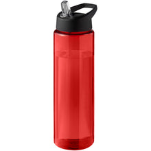 Load image into Gallery viewer, H2O Active® Eco Vibe 850 ml spout lid sport bottle  — Red / Black