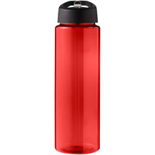 Load image into Gallery viewer, H2O Active® Eco Vibe 850 ml spout lid sport bottle  — Red / Black (front)