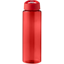 Load image into Gallery viewer, H2O Active® Eco Vibe 850 ml spout lid sport bottle  — Red / Red (front)