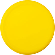 Load image into Gallery viewer, Orbit recycled plastic flying disc — Yellow (front)